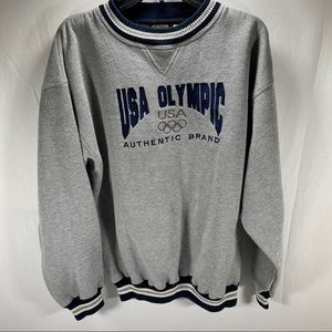Vintage 90's JC Penny Large USA Olympic Sweater